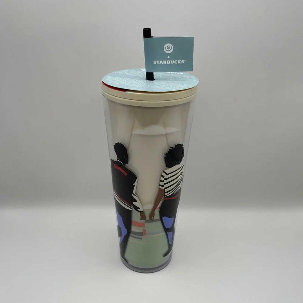 Starbucks + Lou 2024 ‎ Black History Month Venti Cold Tumbler NEW